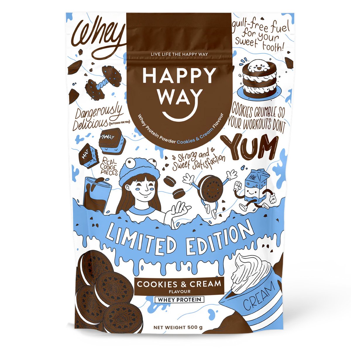 Happy Way Cookies & Cream