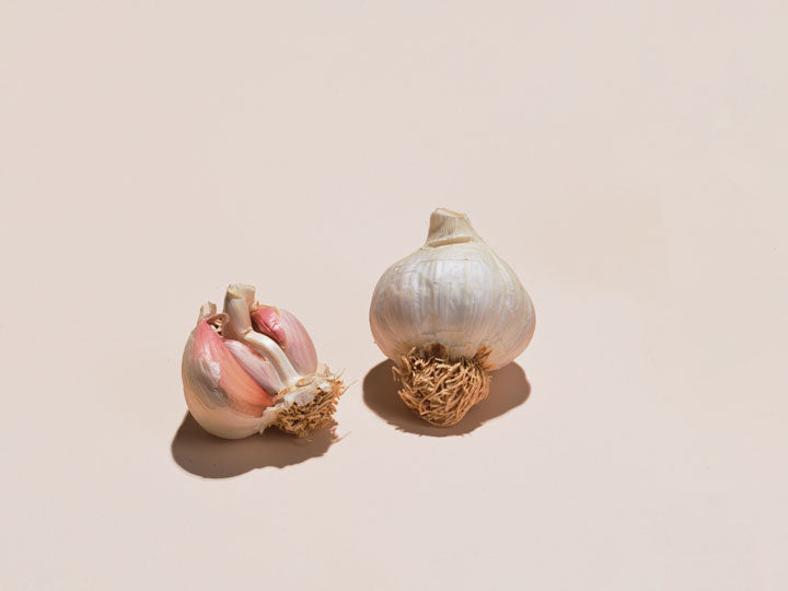 Garlic is good for boosting immune system, gut health and lung health.
