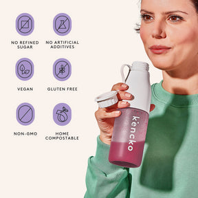 Kencko Purples Organic Instant Fruit & Veggie Smoothies 4pk