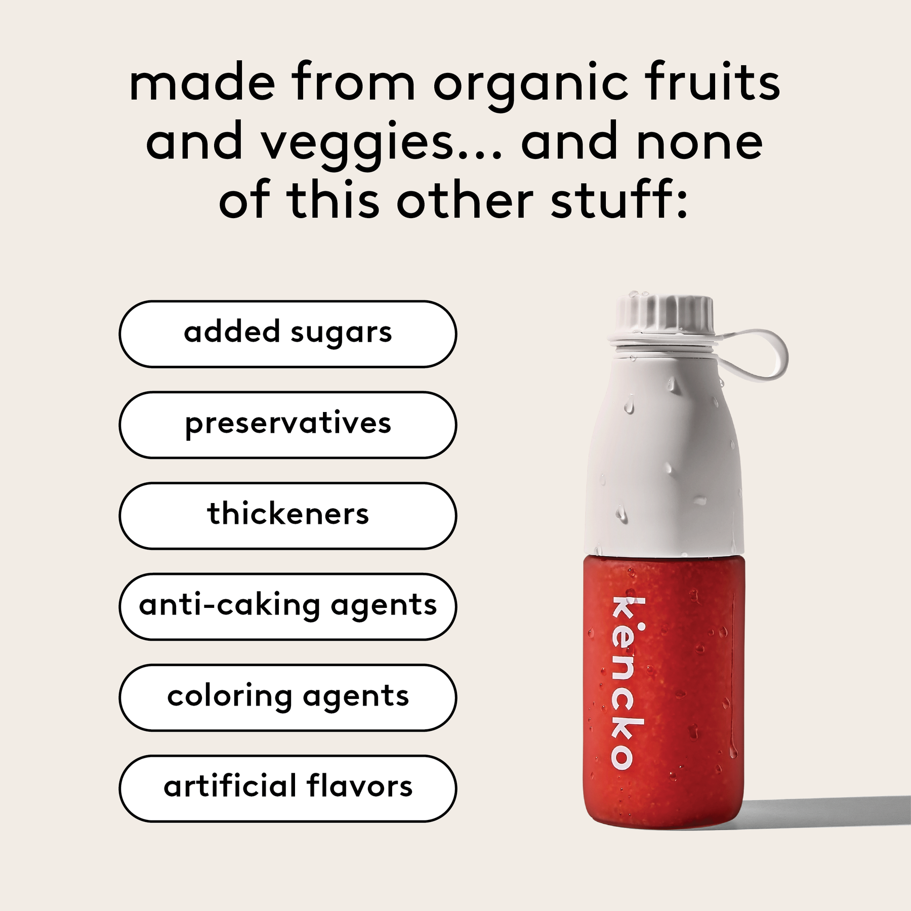 Kencko Reds Organic Instant Fruit & Veggie Smoothies 4pk