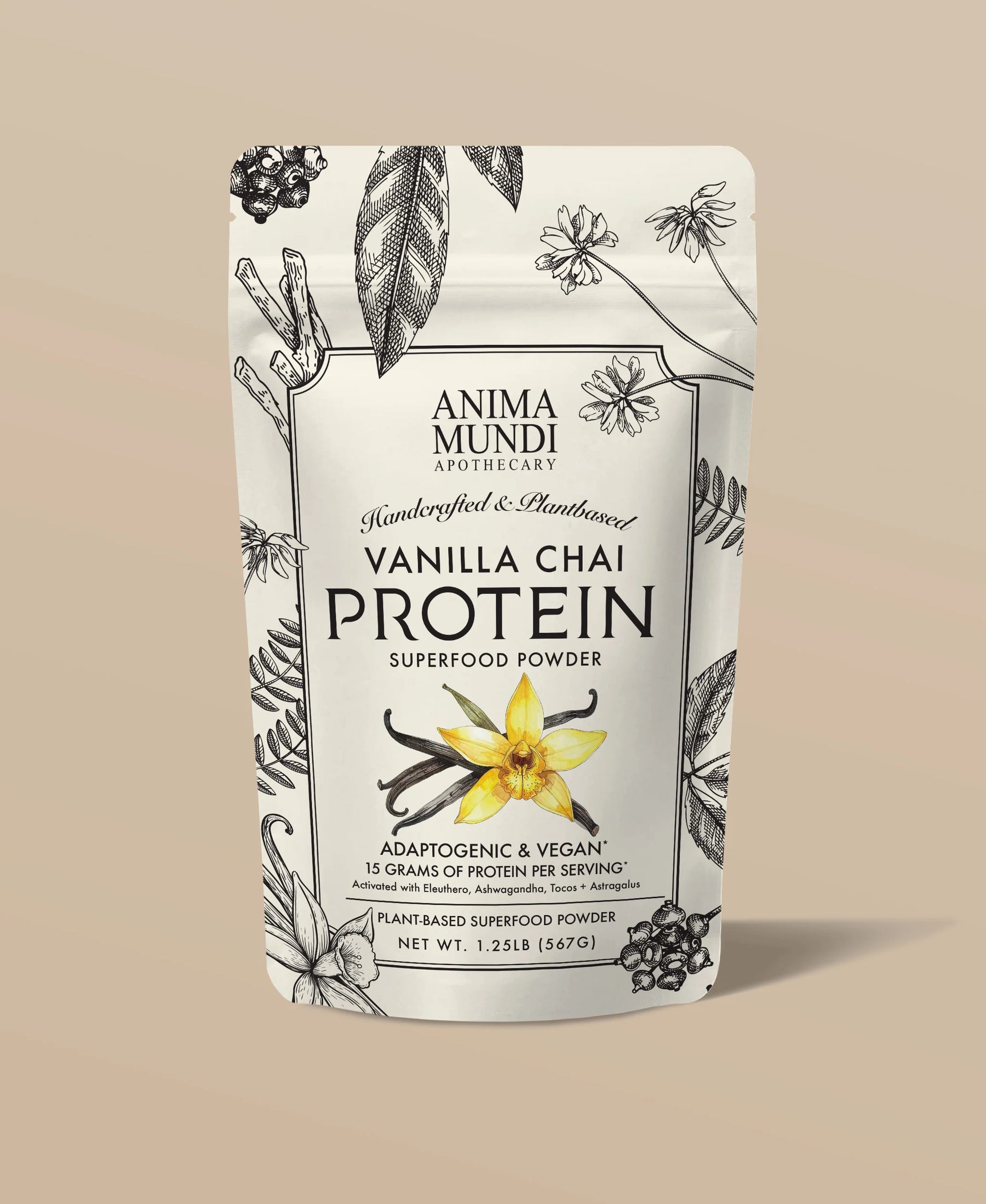 Vanilla Chai Protein  | Adaptogenic Superfood Powder