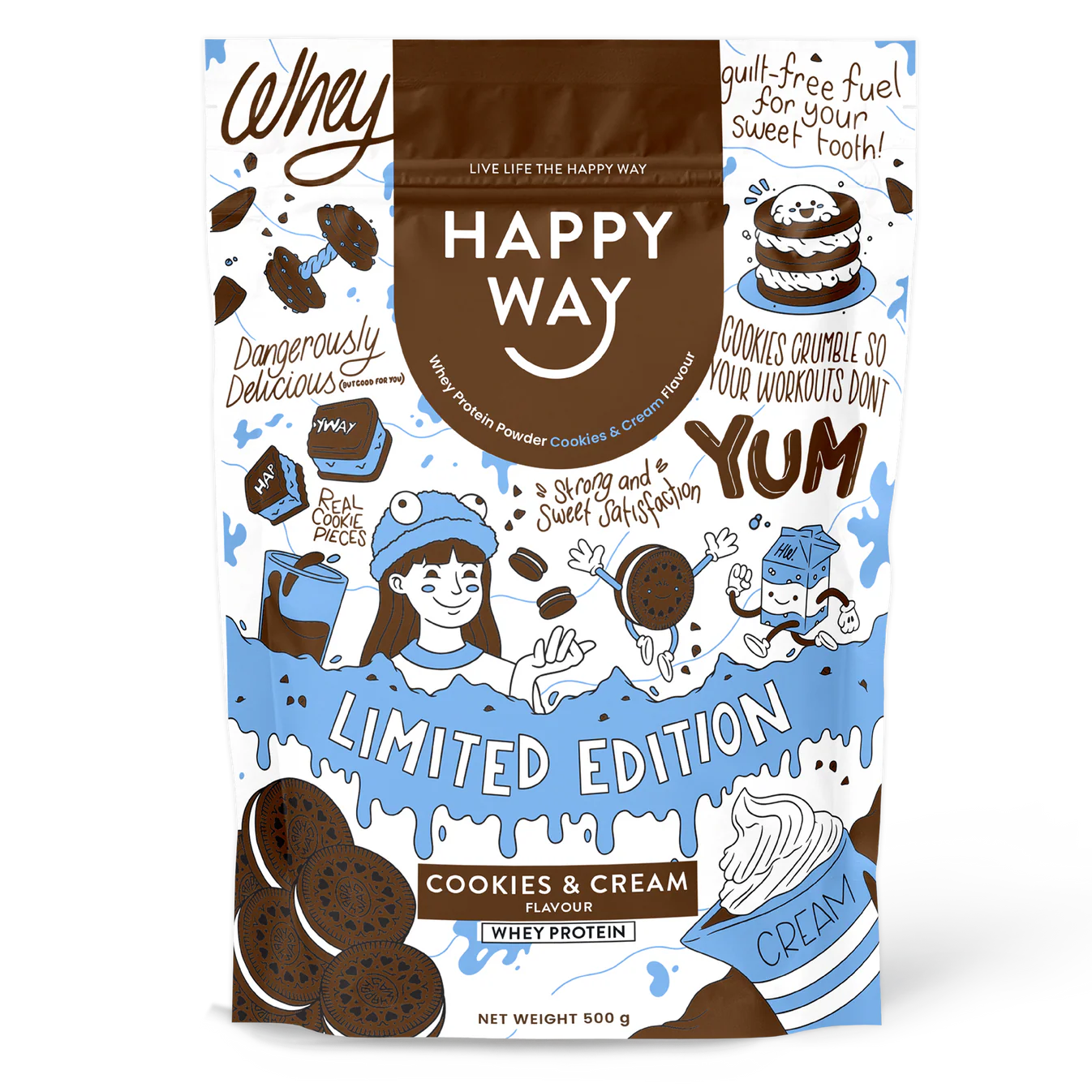Happy Way Cookies & Cream