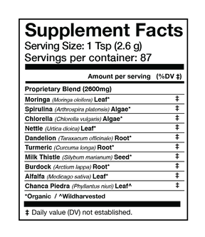 Liver Vitality Greens | Daily Cleanser