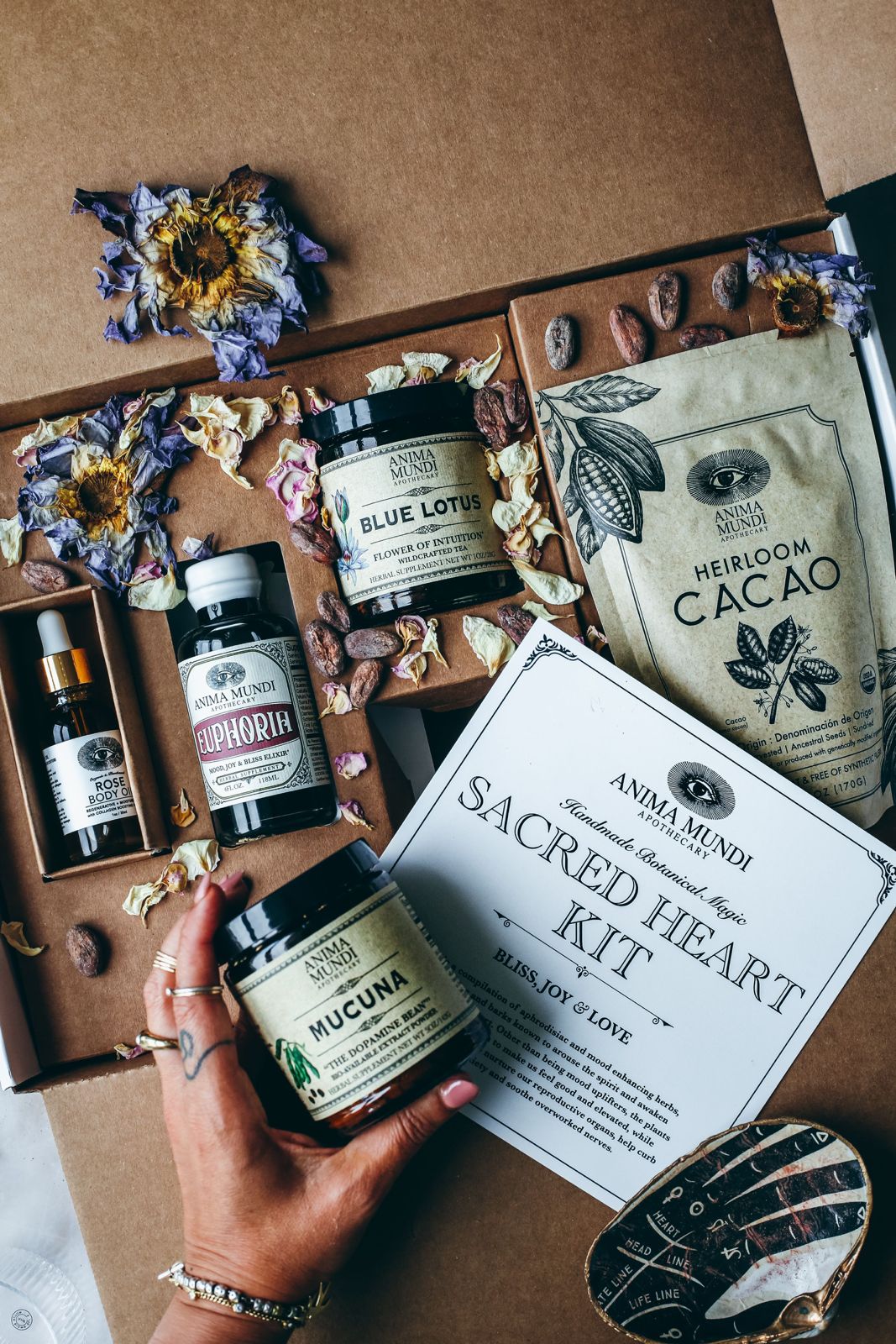 Sacred Heart Kit | Aphrodisiacs + Mood Elevators