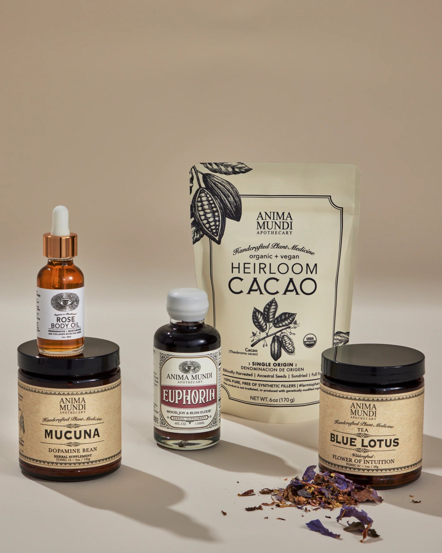 Sacred Heart Kit | Aphrodisiacs + Mood Elevators